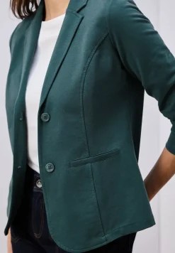 Basic Blazer aus Jersey