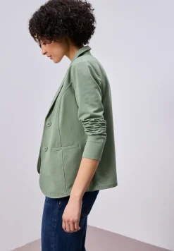 Basic Blazer aus Jersey