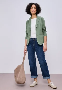 Basic Blazer aus Jersey