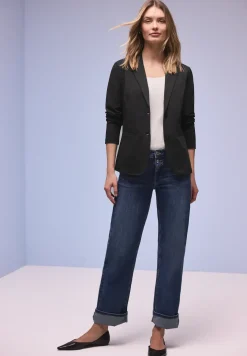 Basic Blazer aus Jersey