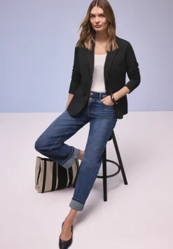 Basic Blazer aus Jersey