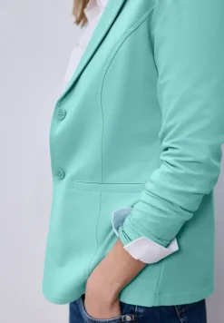 Basic Blazer aus Jersey