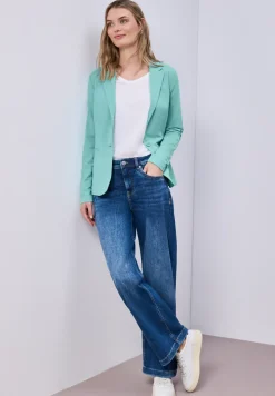Basic Blazer aus Jersey