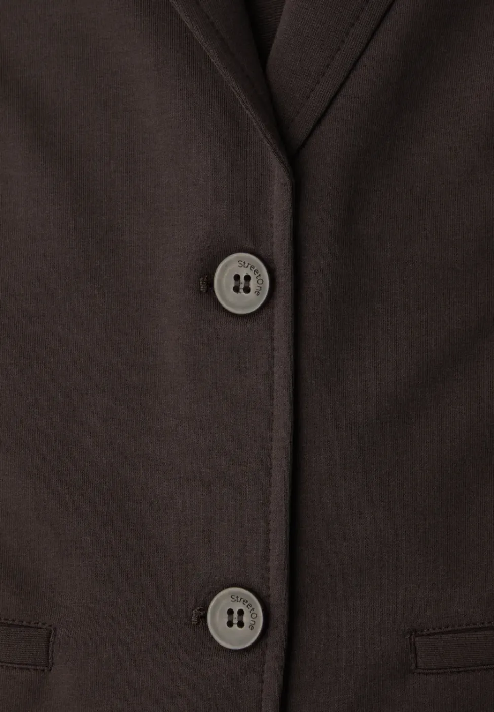 Basic Blazer aus Jersey