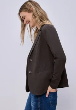 Basic Blazer aus Jersey