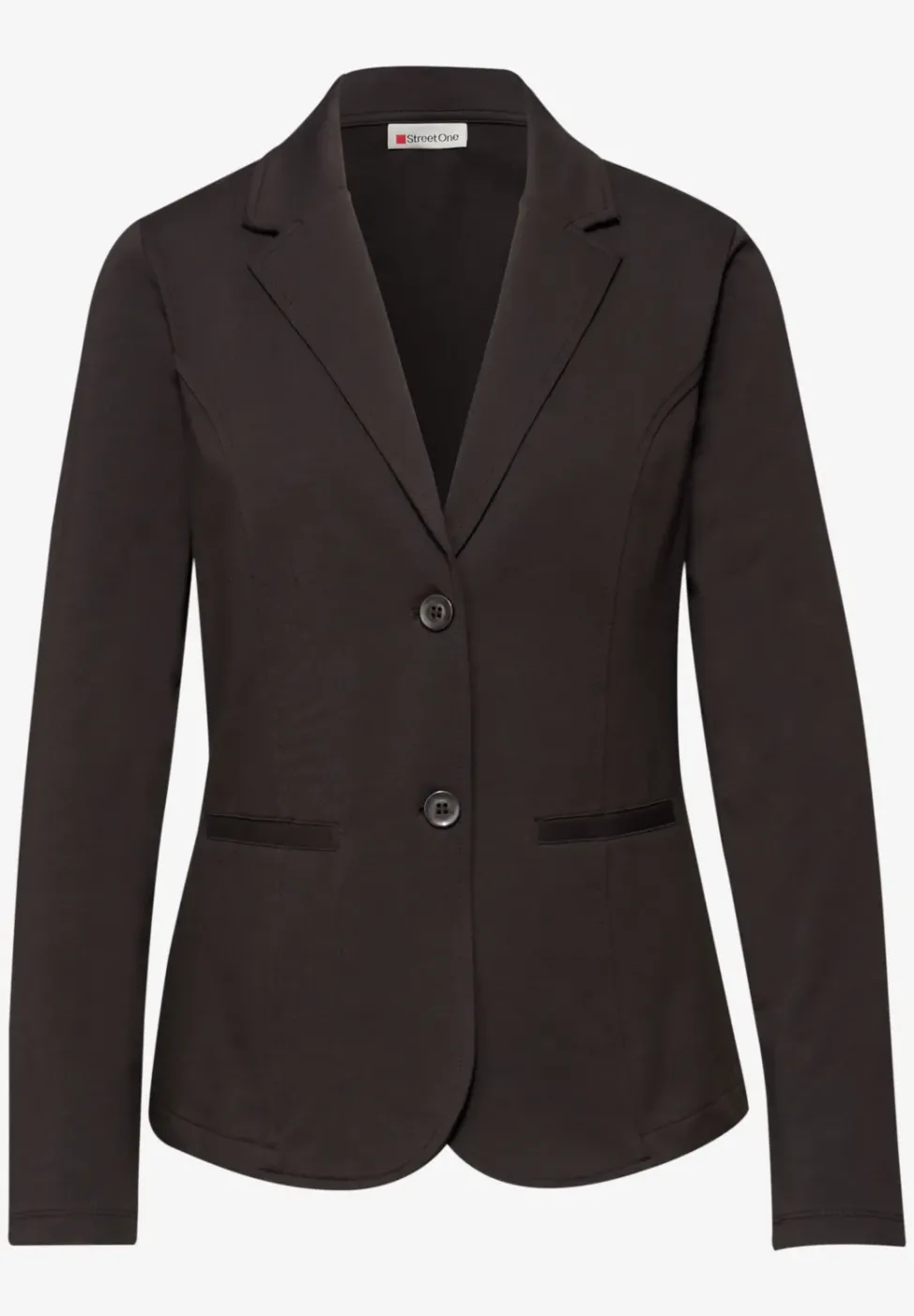 Basic Blazer aus Jersey