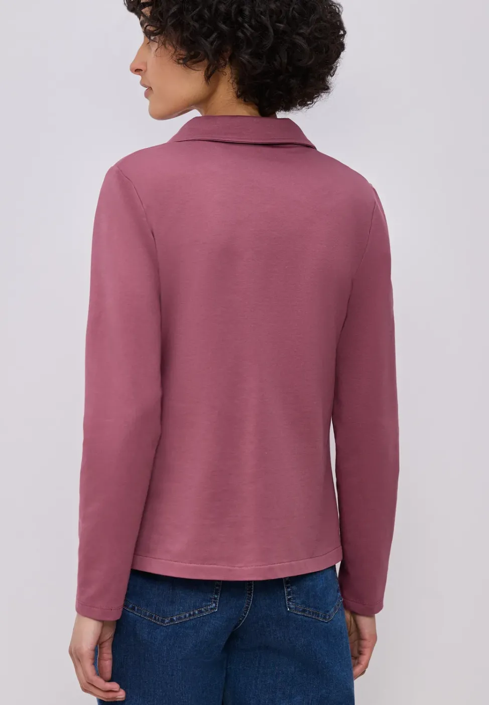 Basic Blazer aus Jersey
