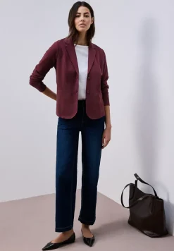 Basic Blazer aus Jersey