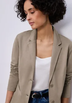 Basic Blazer aus Jersey