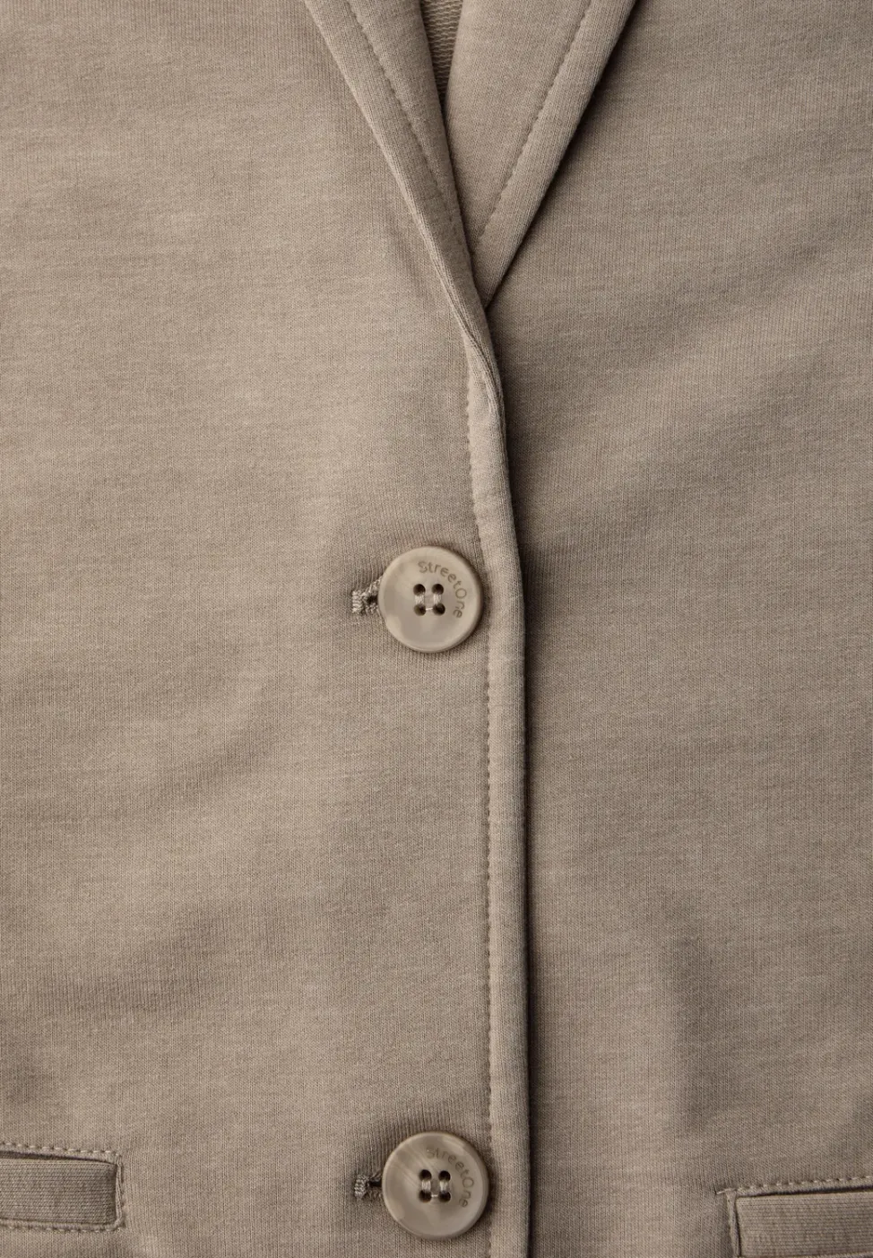 Basic Blazer aus Jersey