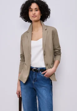 Basic Blazer aus Jersey