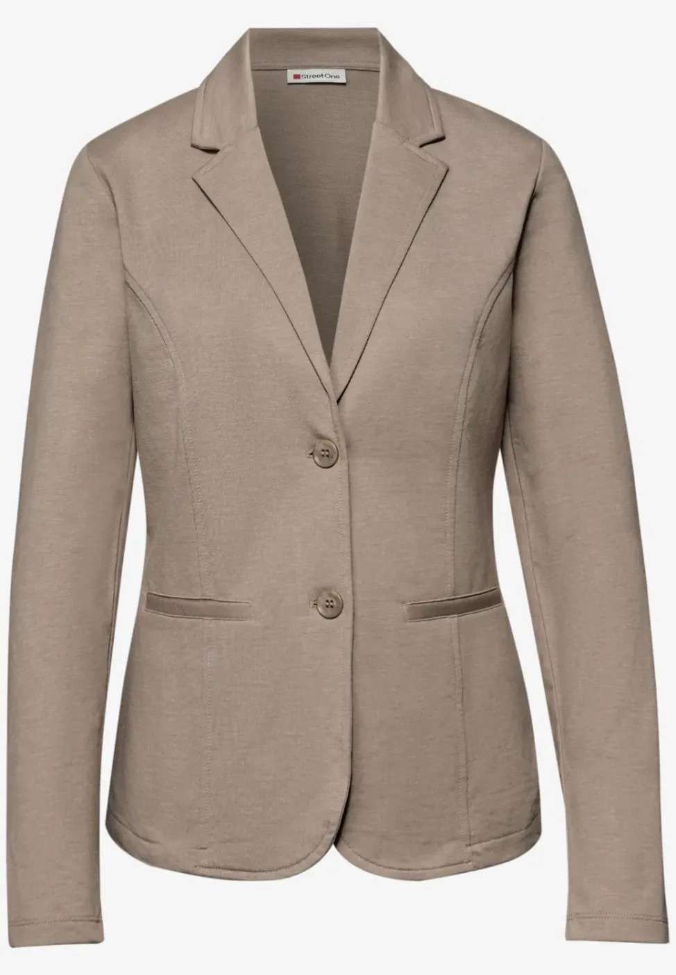 Basic Blazer aus Jersey