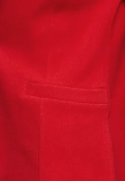 Basic Blazer mit Raffungen