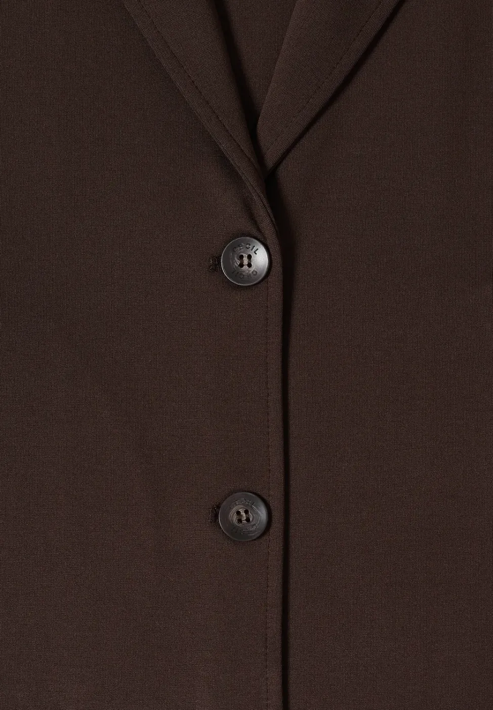 Basic Blazer mit Reverskragen