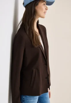 Basic Blazer mit Reverskragen