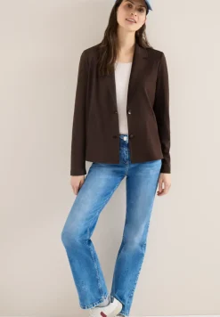 Basic Blazer mit Reverskragen