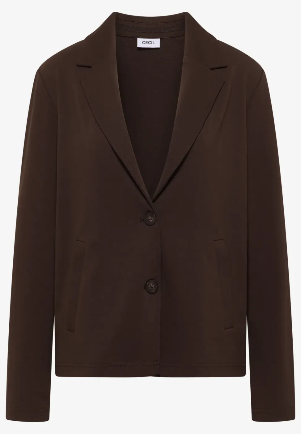 Basic Blazer mit Reverskragen