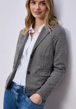 Basic Blazer mit Reverskragen