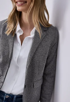 Basic Blazer mit Reverskragen