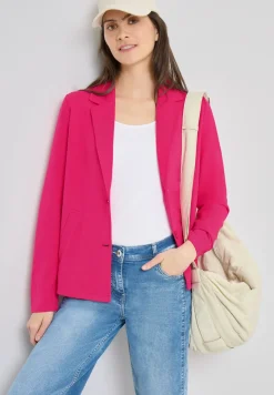 Basic Blazer mit Reverskragen
