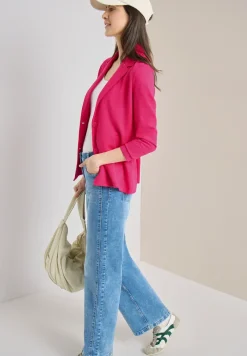 Basic Blazer mit Reverskragen