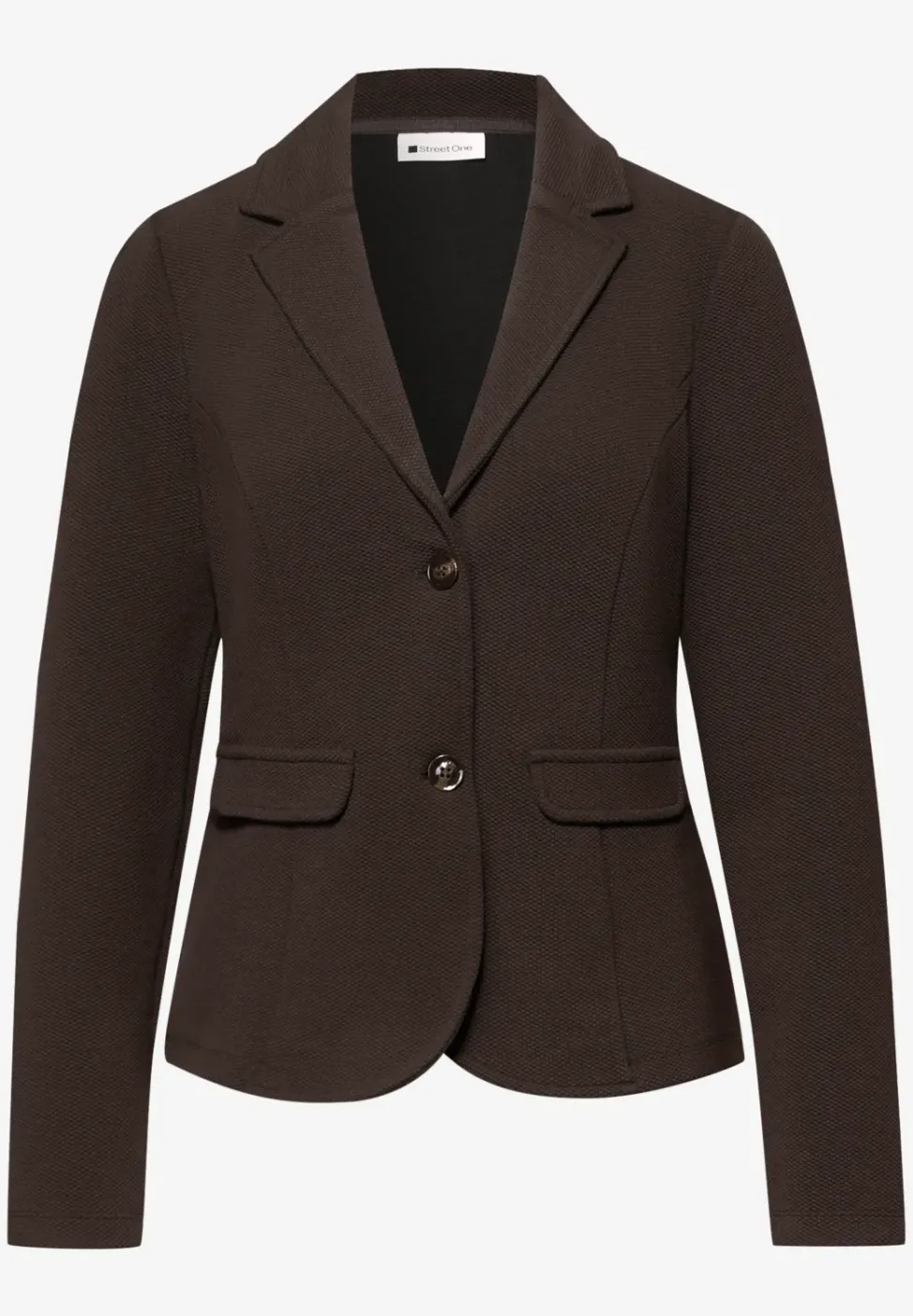 Basic Blazer mit Reverskragen