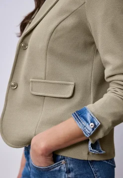 Basic Blazer mit Reverskragen