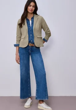 Basic Blazer mit Reverskragen