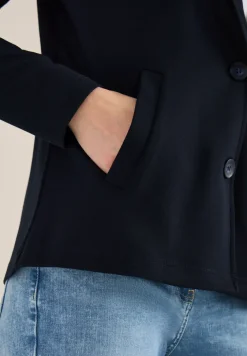 Basic Blazer mit Reverskragen