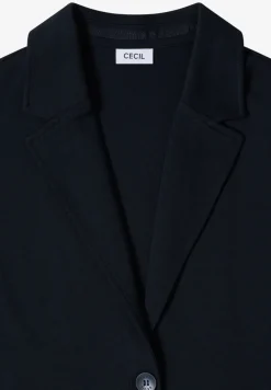 Basic Blazer mit Reverskragen