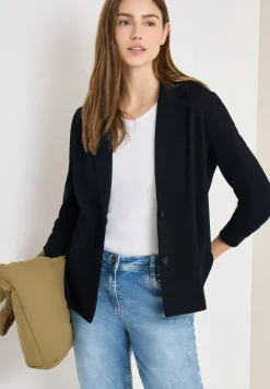 Basic Blazer mit Reverskragen