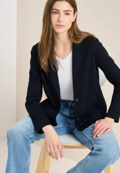 Basic Blazer mit Reverskragen