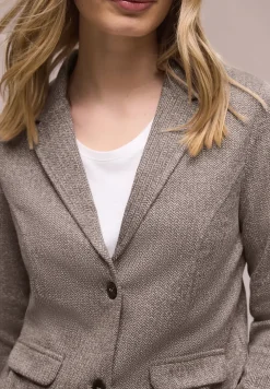 Basic Blazer mit Reverskragen