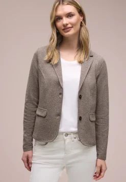 Basic Blazer mit Reverskragen