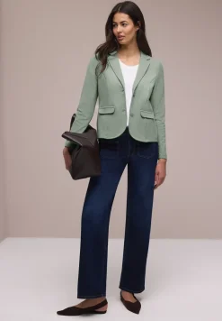Basic Blazer mit Reverskragen
