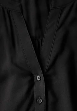 Basic Bluse in Unifarbe