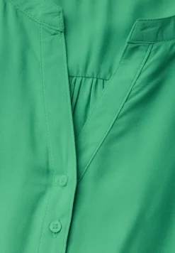 Basic Bluse in Unifarbe