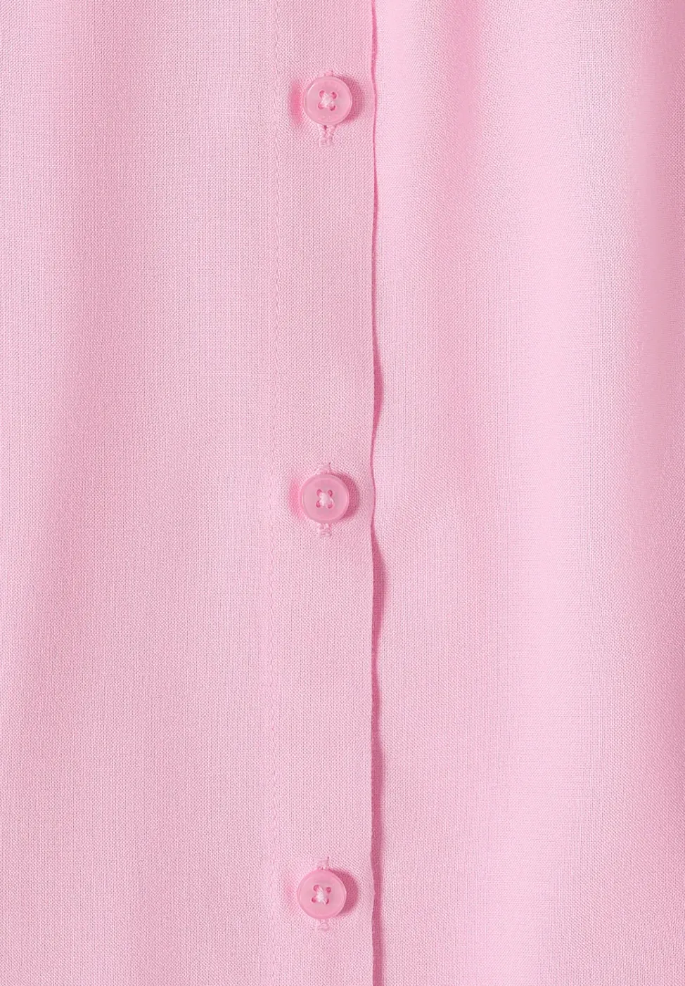 Basic Bluse mit Hemdkragen in Unifarbe