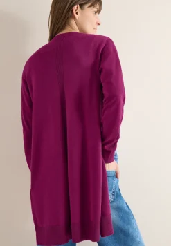 Basic Cardigan in langer Passform