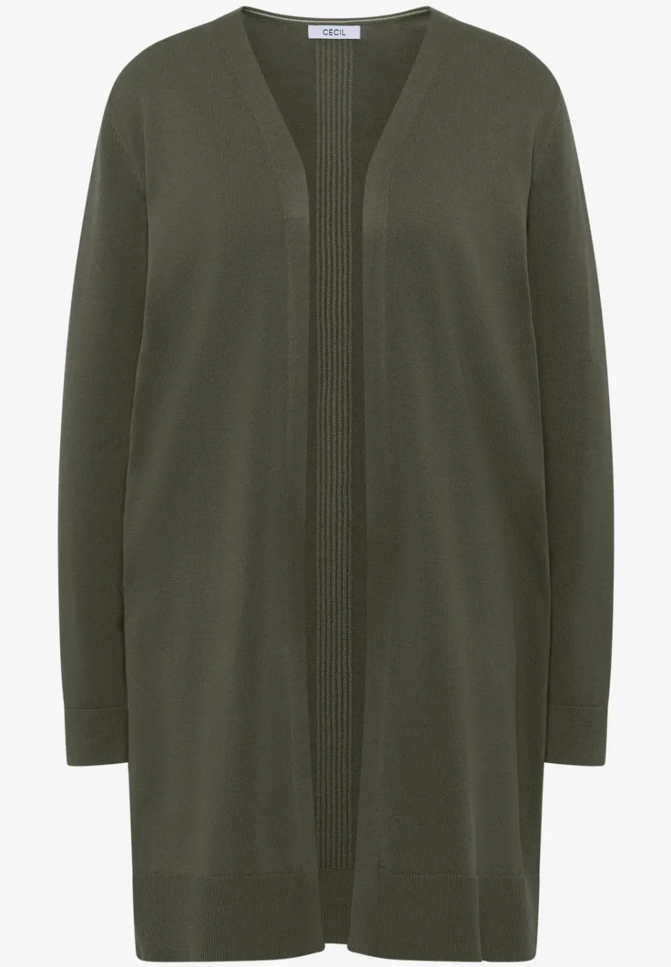 Basic Cardigan in langer Passform