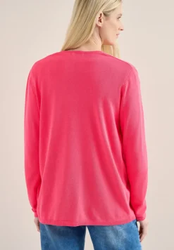 Basic Cardigan in offener Passform