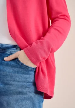 Basic Cardigan in offener Passform