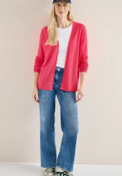 Basic Cardigan in offener Passform