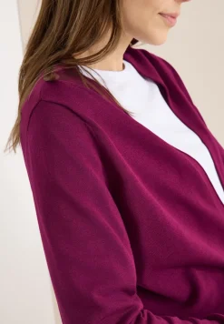 Basic Cardigan in offener Passform