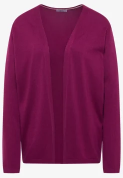 Basic Cardigan in offener Passform