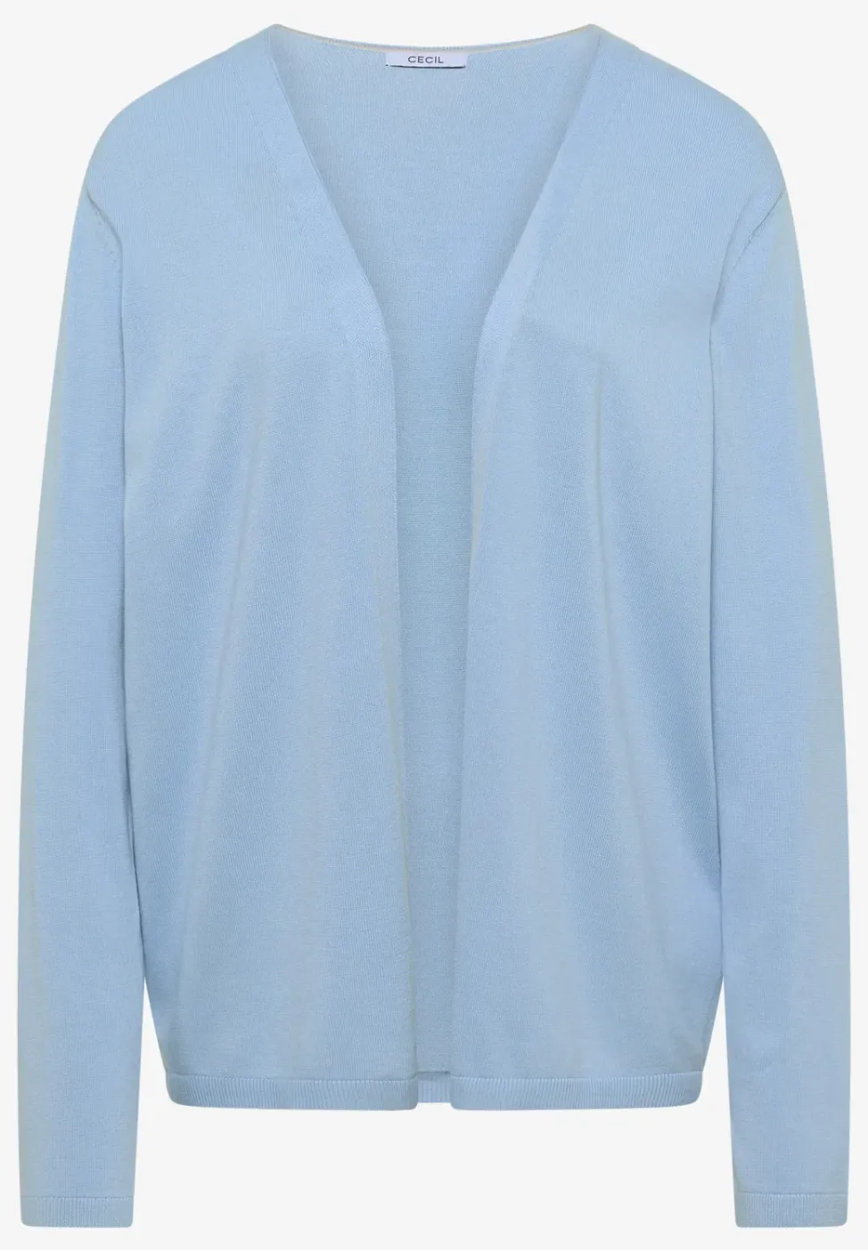 Basic Cardigan in offener Passform