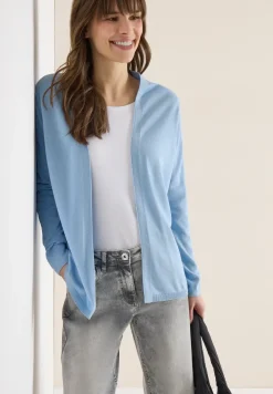 Basic Cardigan in offener Passform
