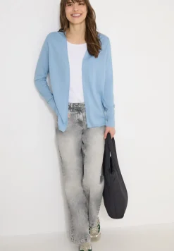 Basic Cardigan in offener Passform