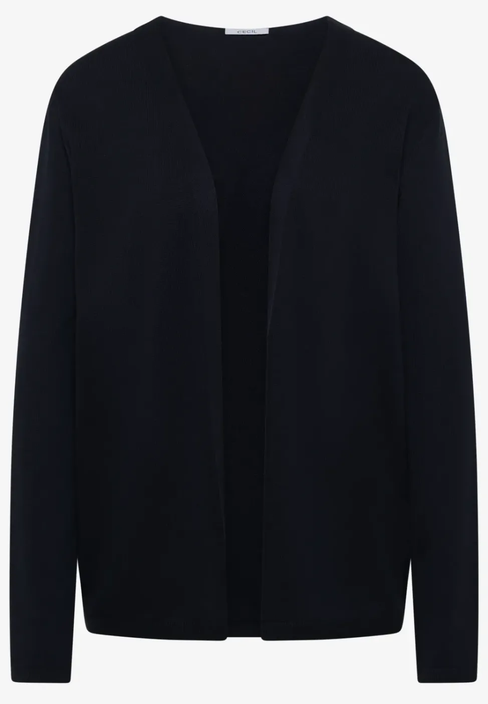 Basic Cardigan in offener Passform