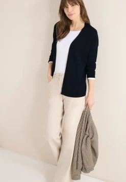 Basic Cardigan in offener Passform